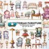 victorian-furniture-sublimation-clipart