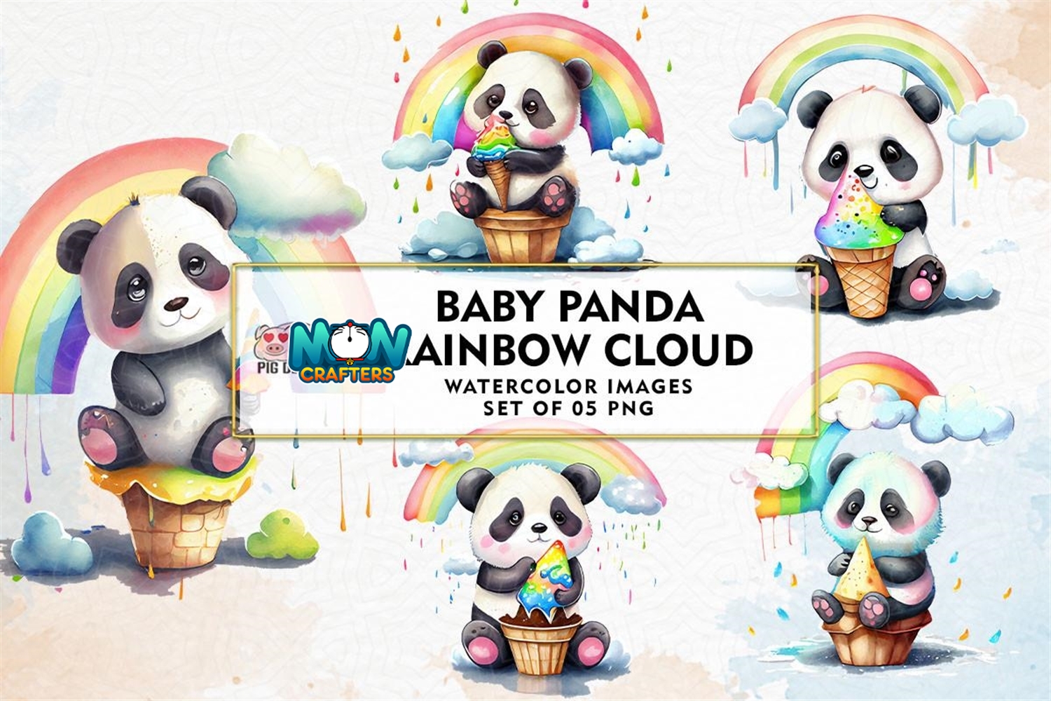 baby-panda-with-rainbow-cloud