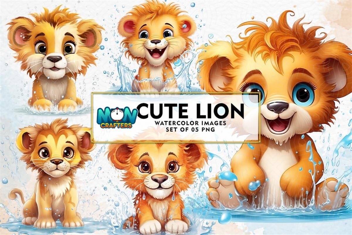 cute-lion-sublimation-clipart
