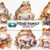 toad-family-sublimation-clipart