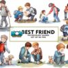 best-friend-sublimation-clipart