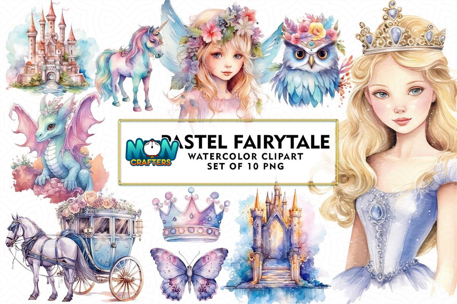 pastel-fairytale-watercolor-clipart