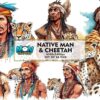 native-man-and-cheetah-sublimation