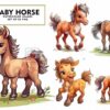 baby-horse-watercolor-sublimation