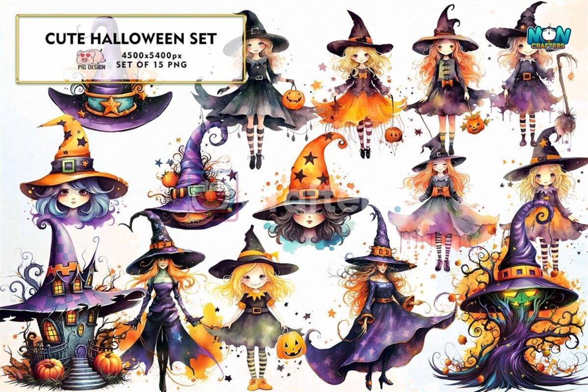 cute-halloween-witch-watercolor-clipart