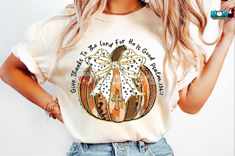 give-thanks-to-the-lord-fall-pumpkin-png