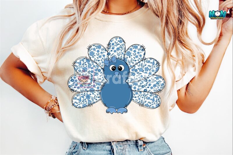 blue-chinoiserie-floral-turkey-png