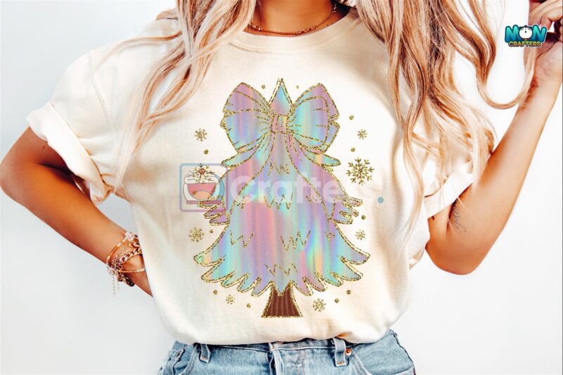glitter-iridescent-christmas-tree-png