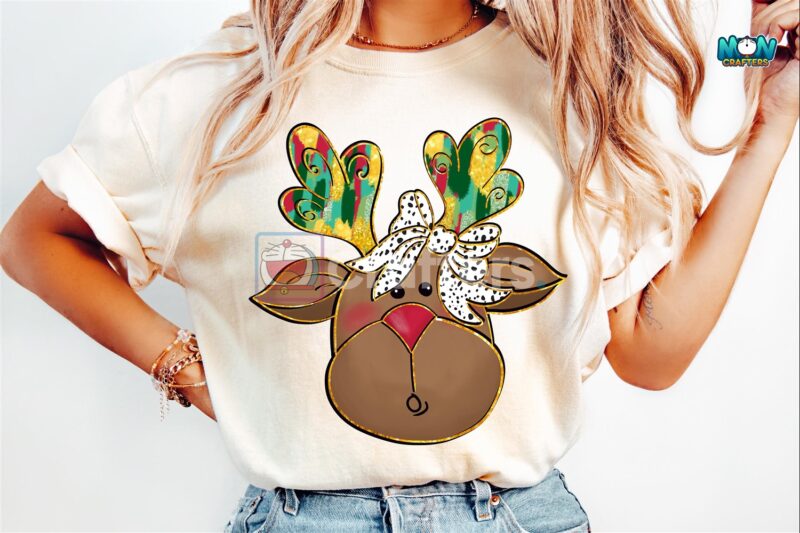 colorful-christmas-reindeer-png