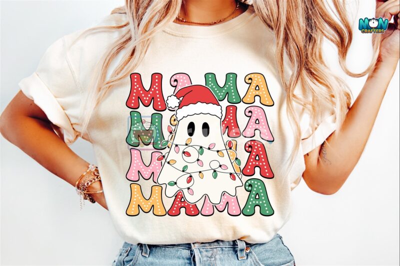 colorful-christmas-mama-ghost-png