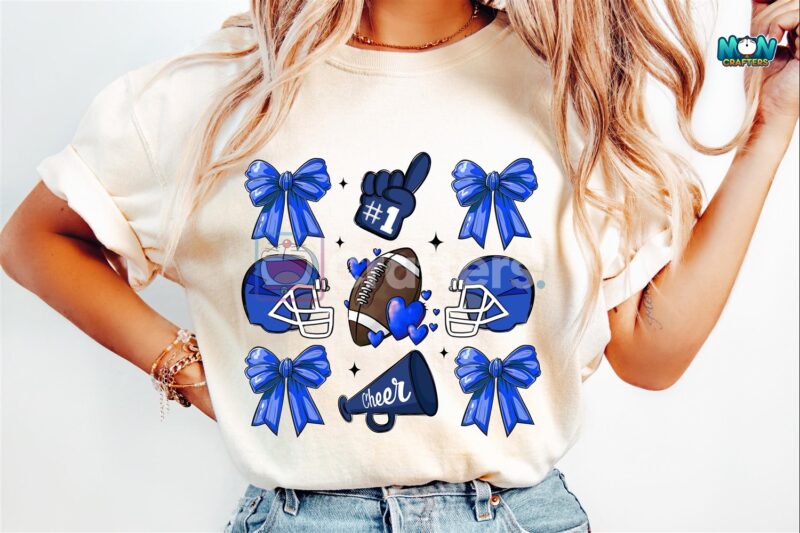 girly-coquette-blue-football-png