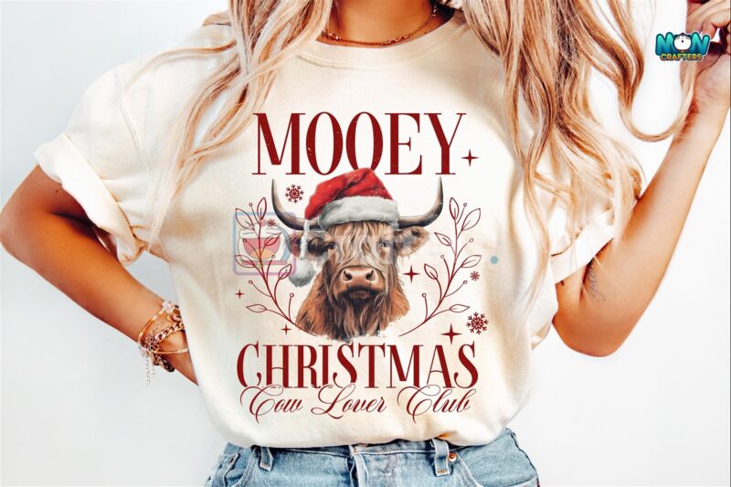 mooey-christmas-highland-cow-png