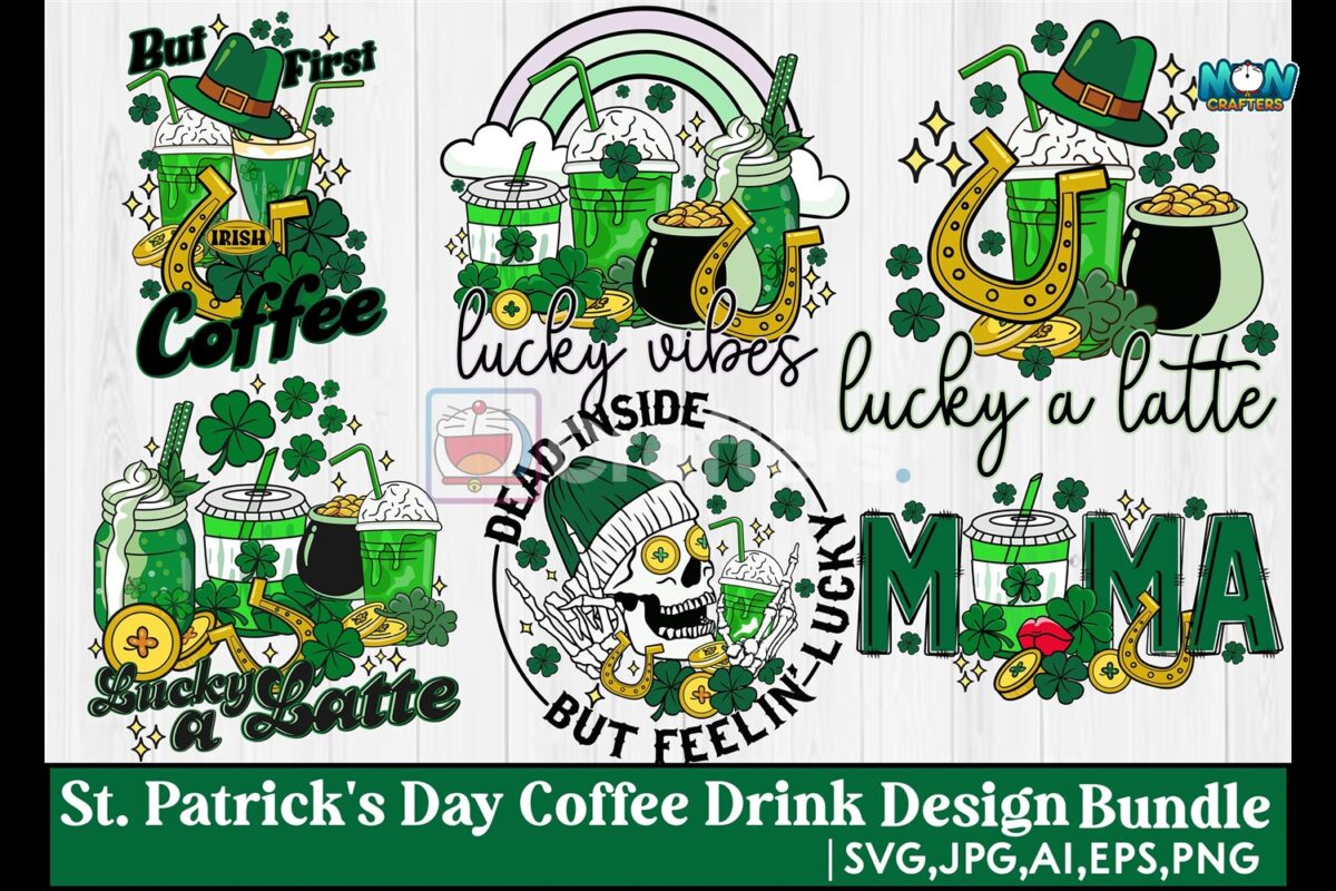 st-patricks-day-coffee-design-bundle